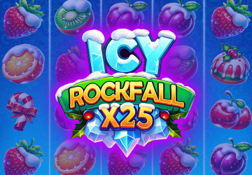 Автомат Icy Rockfall X25 в Dragon Money